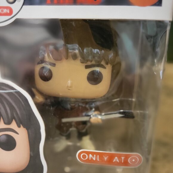 Funko Pop! Stranger Things Eddie with Guitar #1250 Only at Target NETFLIX - NIB - Picture 2 of 7
